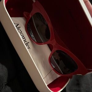 Alexander McQ Red “SOLD OUT” Sunglasses